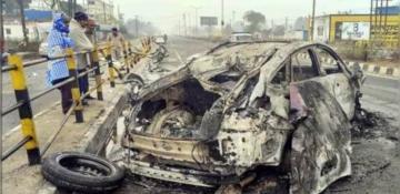 9 dead in 2 road mishaps in north India 