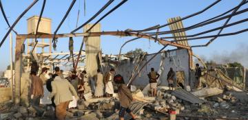 Dozens of migrants killed in US strike in Yemen, say Houthis