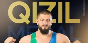 Azerbaijani freestyle wrestler becomes European champion