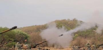 S. Korea army holds live-fire artillery drills near inter-Korean border