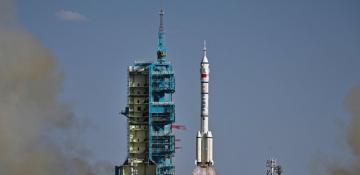 China launches three astronauts to replace crew on space station 