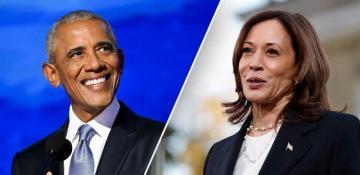 Obama and Harris speak out against Trump’s policy