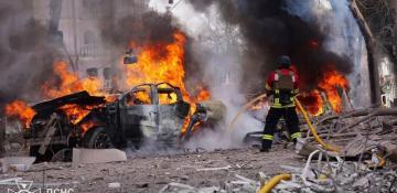 Over 20 Ukrainians were killed in a Palm Sunday ballistic missile strike carried out by Russia