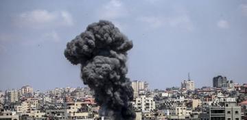 Israeli airstrikes on Gaza have killed at least 32 people, the majority of them women and children