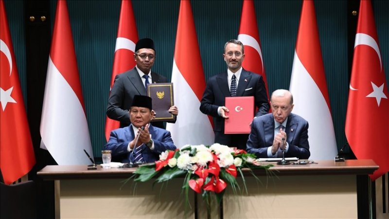 Türkiye, Indonesia sign 3 cooperation deals on culture, disaster management, and media 