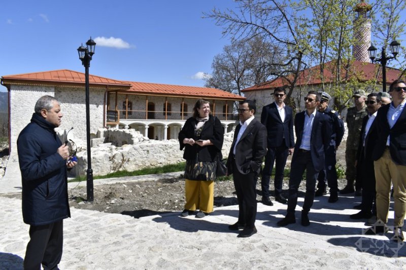 2025/04/w-161-1744985309.jpg + Members of diplomatic corps accredited to Azerbaijan visit Shusha News about - Members of diplomatic corps accredited to Azerbaijan visit Shusha