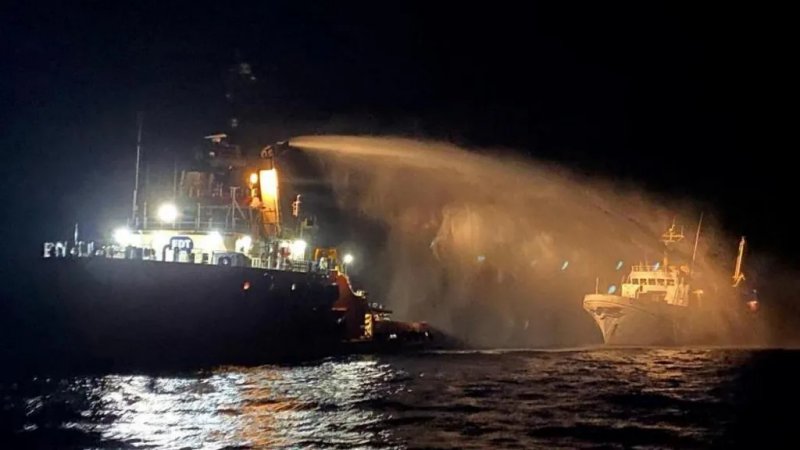 Gaza-bound aid ship comes under drone attack off coast of Malta -  VIDEO 