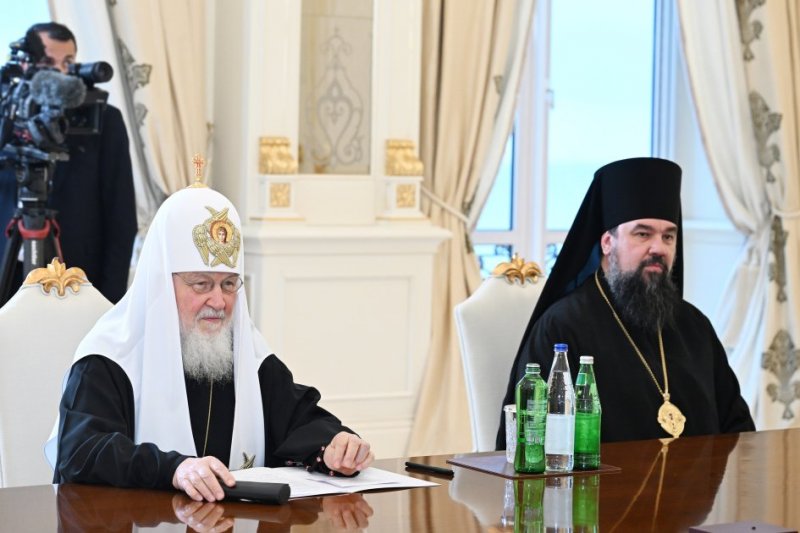 News about - President of Azerbaijan Ilham Aliyev met with Patriarch Kirill of Moscow and All Russia  PHOTO 