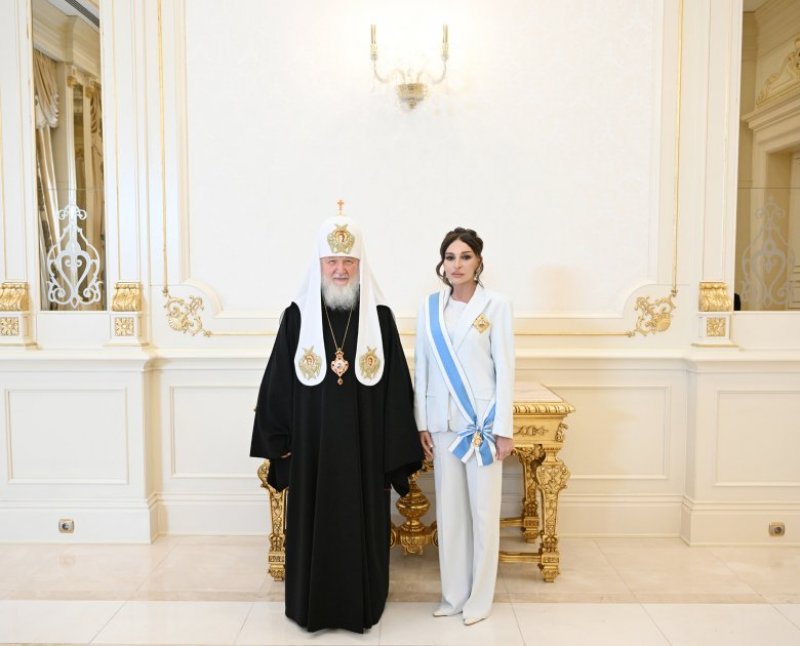 News about - President of Azerbaijan Ilham Aliyev met with Patriarch Kirill of Moscow and All Russia  PHOTO 