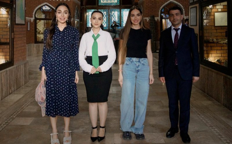 Leyla and Arzu Aliyeva continue Nakhchivan tour in Ordubad  PHOTO  