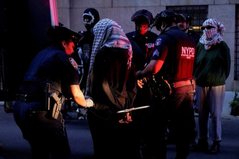 Police arrest dozens of pro-Palestinian protesters at Columbia University