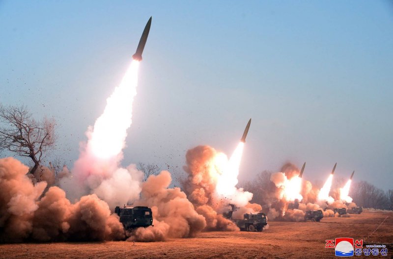 N. Korea fires multiple short-range ballistic missiles