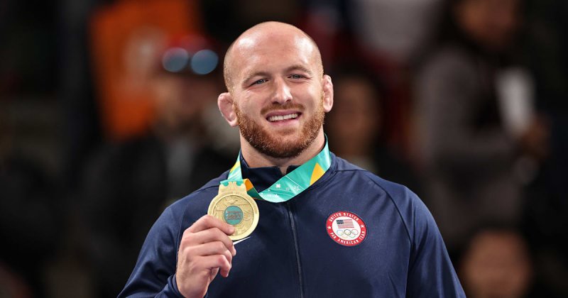 US Olympic gold medalist Kyle Snyder arrested
