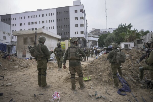 Israeli army says struck Hamas militants in Gaza hospital 