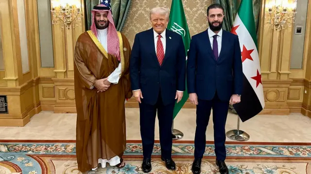 News about - Trump meets with Syrian leader Sharaa in Riyadh -  VIDEO