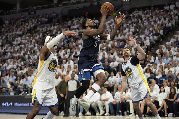 Timberwolves beat Warriors 5 to reach Western Conference finals