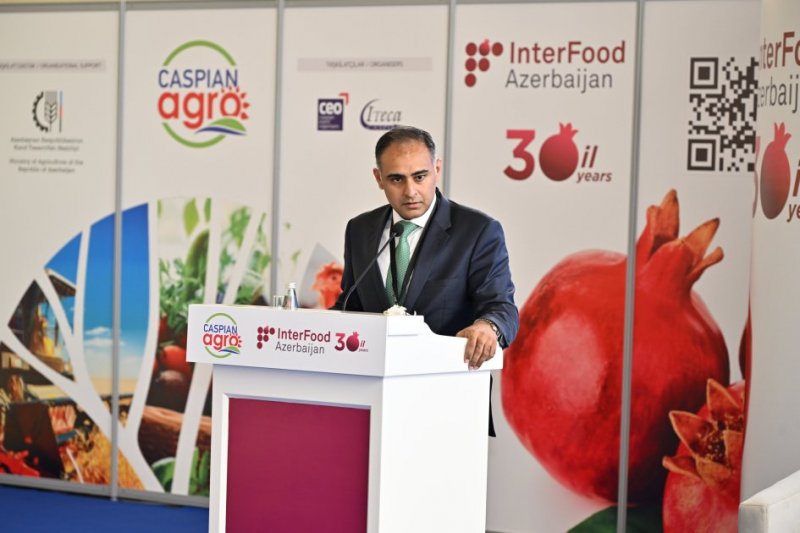 Pakistani State Minister Kayani attends Caspian Agro 2025 exhibition 