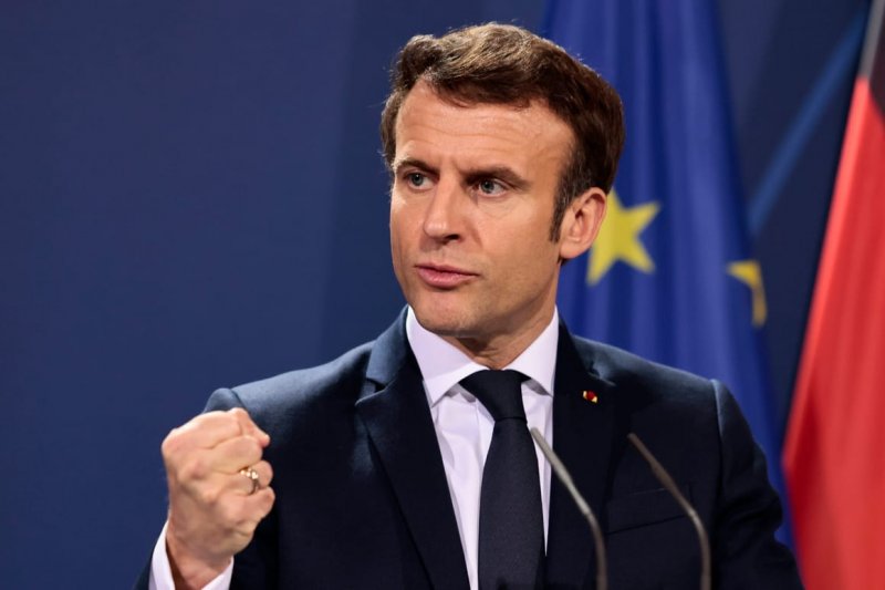 Macron urges ‘coherence’ in backing Ukraine, Gaza 