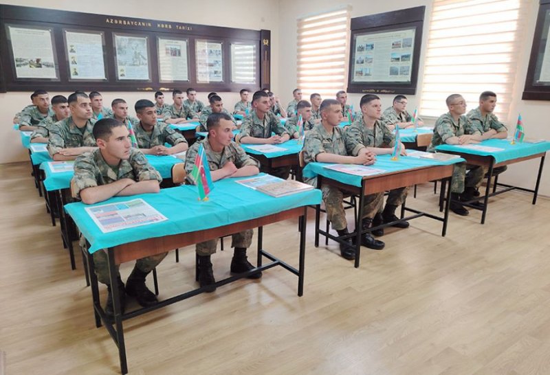 Azerbaijan Army conducts activities marking “Human Rights Month” 