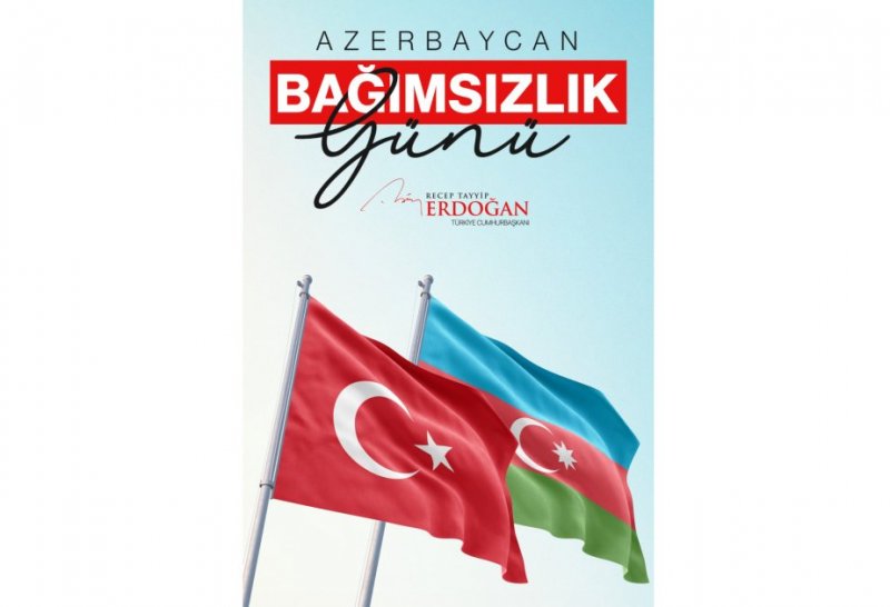 2025/05/1748443440.jpg + Türkiye’s President shares message on Azerbaijan’s Independence Day News about - Türkiye’s President shares message on Azerbaijan’s Independence Day