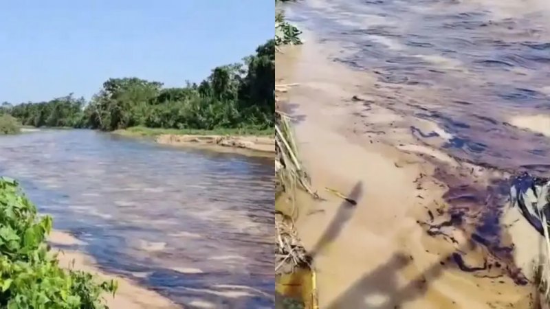 Sabotage on Colombian pipeline causes major oil spill -  VIDEO 