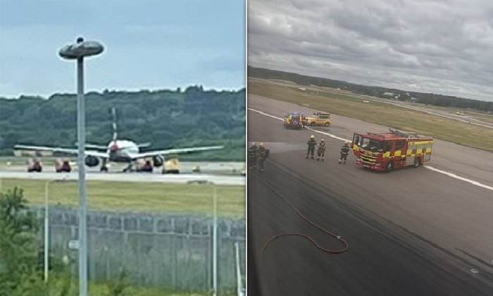 British Airways flight catches fire due to pilot error