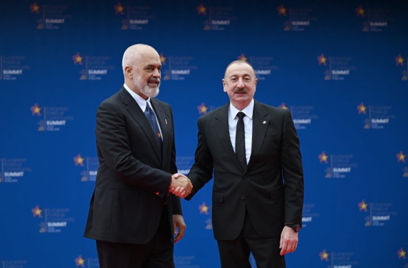 Azerbaijan's president attends European Political Community Summit in Tirana