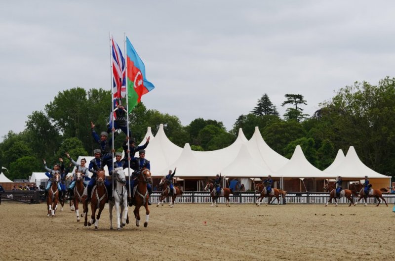 Azerbaijani reps deliver stunning performance at Royal Windsor Horse Show 2025