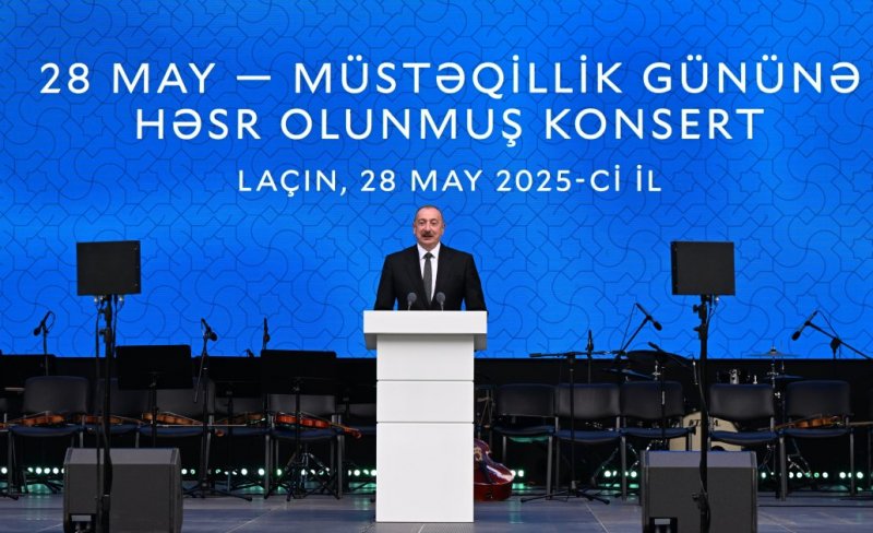 Lachin hosts concert marking Azerbaijan's Independence Day