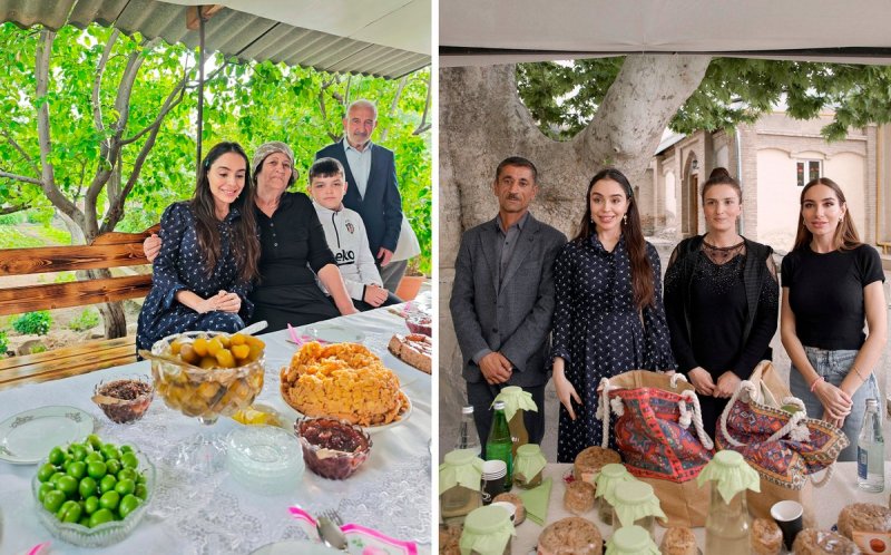 News about - Leyla and Arzu Aliyeva continue Nakhchivan tour in Ordubad  PHOTO  