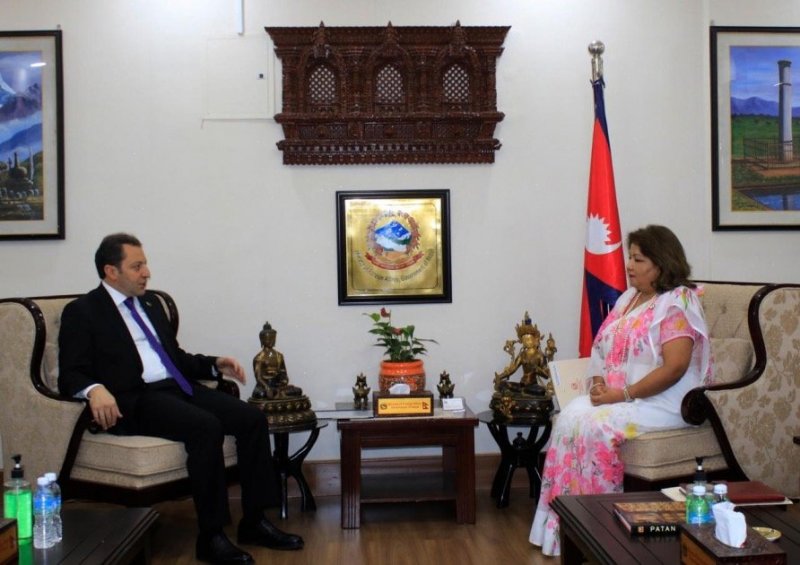 Azerbaijani government mission visits Nepal