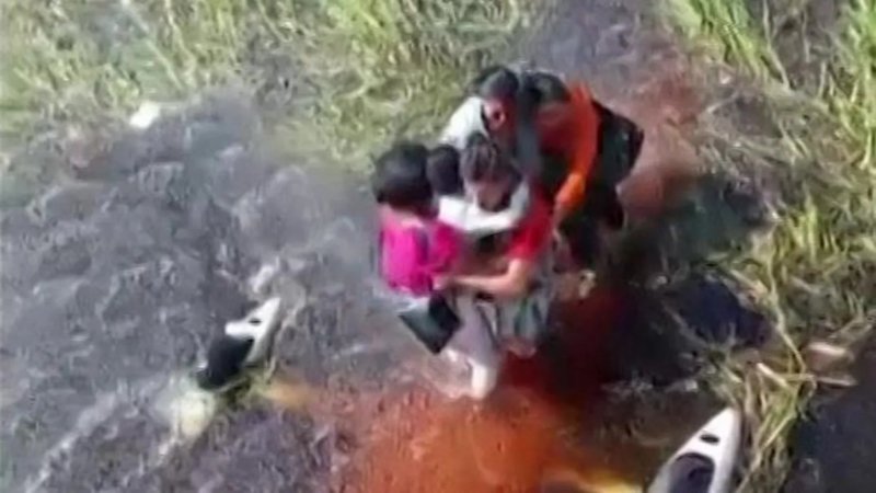 Five rescued after 36-hour ordeal on plane in alligator-infested Amazon swamp