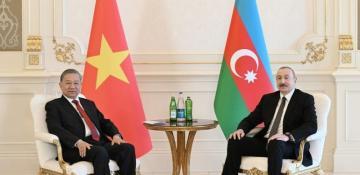 Azerbaijan and Vietnam leaders make press statements 