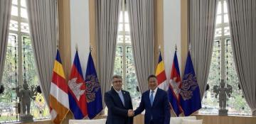 Iran and Cambodia pledge to boost bilateral relations