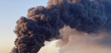 Explosions and huge fire rock Port Sudan as civil war escalates