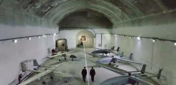 Iran reveals new underground drone base for its military 