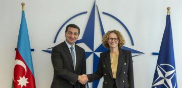 Azerbaijan’s presidential aide engages in talks with senior NATO officials in Brussels 