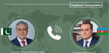 Azerbaijani FM holds phone call with his Pakistani counterpart 