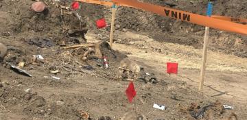 Azerbaijan unearths another mass grave in its liberated areas