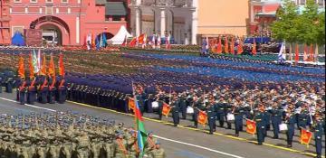 Azerbaijani servicemen join Victory Day parade in Moscow