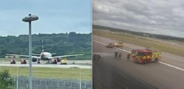 British Airways flight catches fire due to pilot error