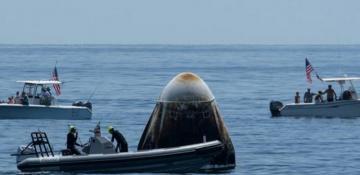 Cargo Dragon spacecraft successfully splashes down near California 