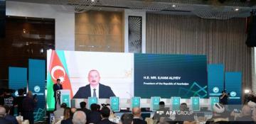 Azerbaijani President addresses to participants of international conference on Islamophobia 