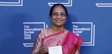 Indian author Banu Mushtaq wins International Booker Prize