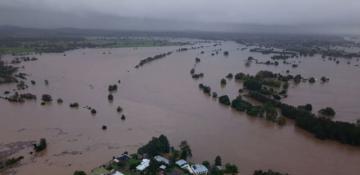 Second death reported as massive floods hit eastern Australia