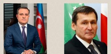 Azerbaijani, Turkmen FMs discuss ways to enhance interstate cooperation 