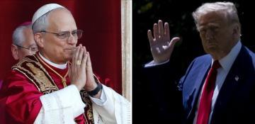 Trump says he looks forward to meeting Pope Leo XIV 