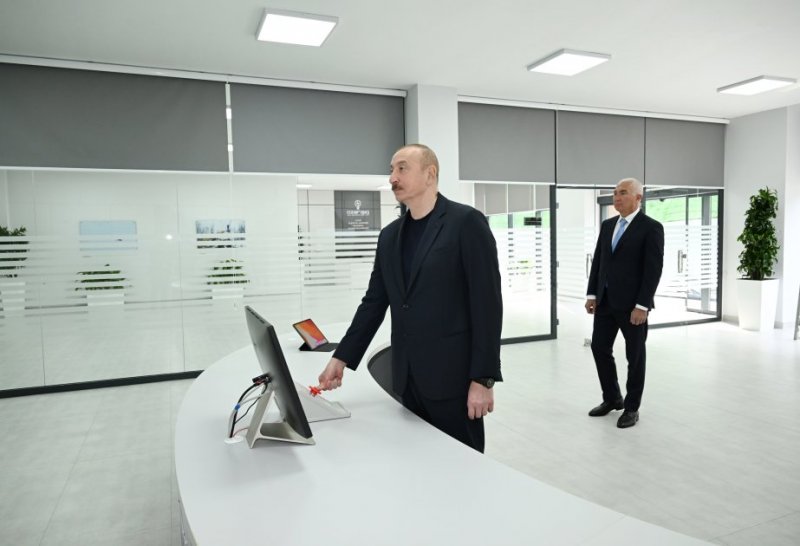 President Ilham Aliyev attends opening of Lachin Power Grid Digital Control Center 