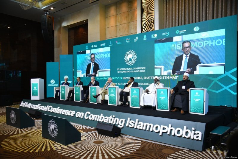 Baku wraps up 1st day of int'l conference titled Islamophobia in Focus: Unveiling Bias, Shattering Stigmas