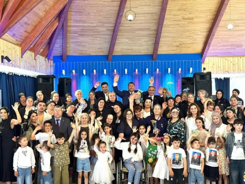 A holiday event was held for the children of martyr families in Azerbaijan's Gusar district 